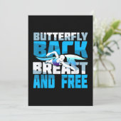 Badespass Feiertagskarte (Stehend Vorderseite)