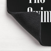 Badespass Vater Schwimmer Leben Väter Tag Mousepad (Ecke)