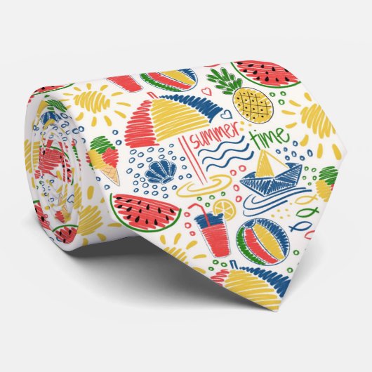 Badestrand Krawatte (Gerollt)