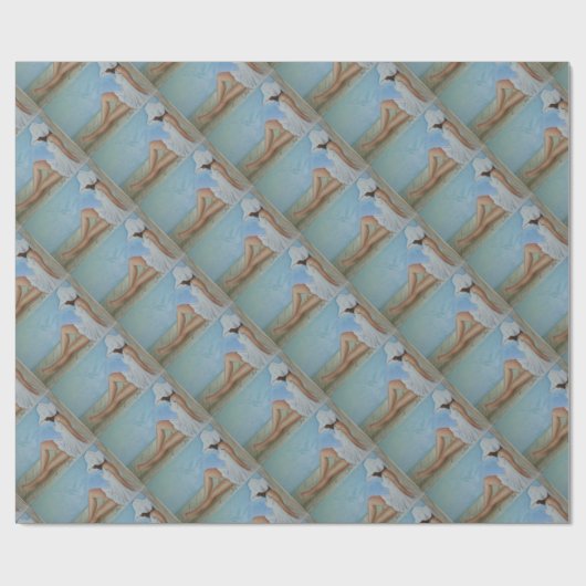 BADESTÜCHERPAPIER GESCHENKPAPIER (Flach)