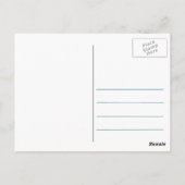 Badetag Postkarte (Rückseite)