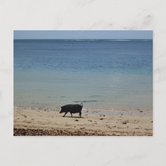 Badetag Postkarte (Vorderseite)