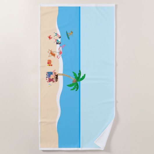 Badetuch (Vorderseite)