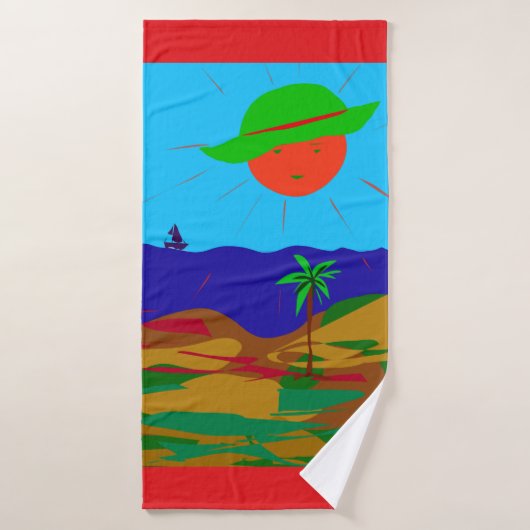 Badetuch Badehandtuch (Badehandtuch)