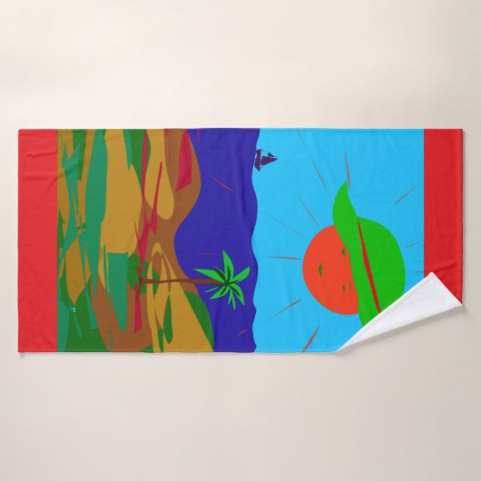 Badetuch Badehandtuch (Badehandtuch)