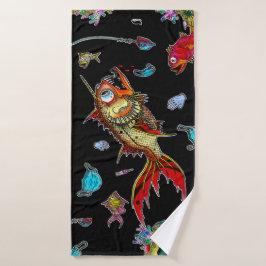 Badetuch "Corona Worries" Badehandtuch