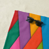 Badetuch farbig (Beispiel)