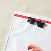 Badetuch Flamingo (Beispiel)