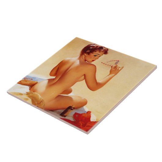 Badetuch Fliese (Seite)