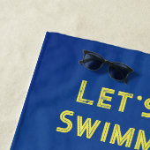 Badetuch Frosch Schwimmen Wasser (Beispiel)