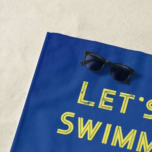 Badetuch Frosch Schwimmen Wasser (Beispiel)