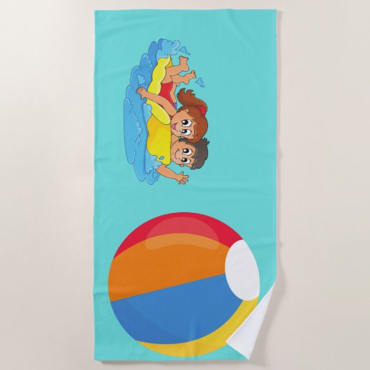 Badetuch für Kinder (Vorderseite)