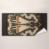 Badetuch Gemini Celestie Zodiac Art Badehandtuch (Badehandtuch)