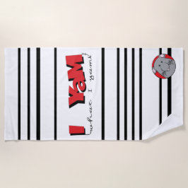 Badetuch "I Yam What I Yam"