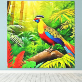 Badetuch Leinwanddruck (Insitu (Holzboden))