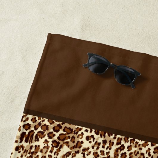 Badetuch Leopard Print (Beispiel)