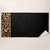 Badetuch Leopard Print (Vorderseite)