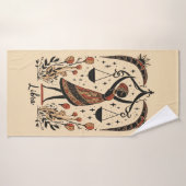 Badetuch Libra Celestie Kunst, Dichtung und Musik Badehandtuch (Badehandtuch)