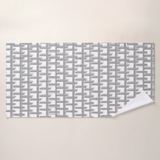 Badetuch mit einzigartigem Cross-Design Badehandtuch (Badehandtuch)
