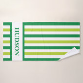 Badetuch mit Individuelle Name Badehandtuch (Badehandtuch)