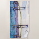 Badetuch Newport-Brücke RI (Vorderseite)