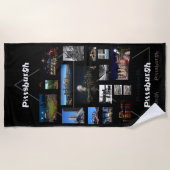 Badetuch Pittsburgh Foto (Vorderseite)