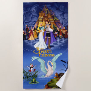 Badetuch Schwan-Prinzessin-
