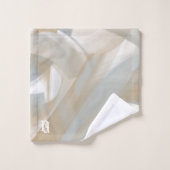 Badetuch Set Abstrakt Zuhause Sandy Tornado (Waschlappen)