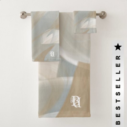 Badetuch Set Abstrakt Zuhause Sandy Tornado