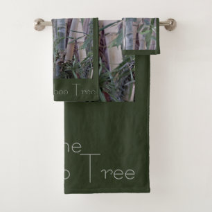 Badetuch Set Bambus Tree Opt. 2