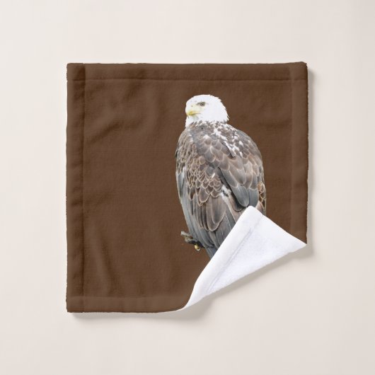 Badetuch Set des Adlers (Waschlappen)
