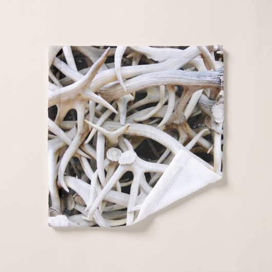 Badetuch-Set - Elk Antler Badhandtuch Set (Waschlappen)