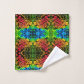 Badetuch Set Hummingbird Feathers (Waschlappen)