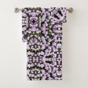 Badetuch Set - Lavendel Phlox