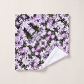 Badetuch Set - Lavendel Phlox (Waschlappen)