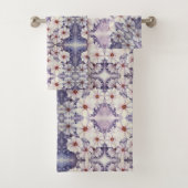 Badetuch Set Lavender Daisis (Insitu)