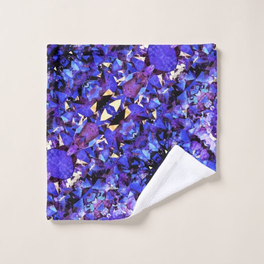 Badetuch Set Lila Amethyst (Waschlappen)