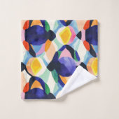 Badetuch Set - Modernes Abstraktes (Waschlappen)