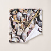 Badetuch Set - Muscheln (Waschlappen)