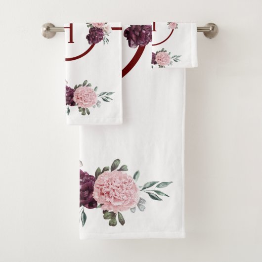 Badetuch Set Peonies aus dem Garten (Insitu)