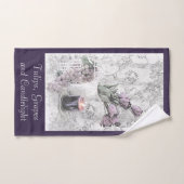 Badetuch Set Tulissen, Trauben und Kerzenlicht (Handtuch)