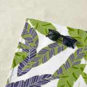 Badetuch - tropische Palmen drucken (Beispiel)