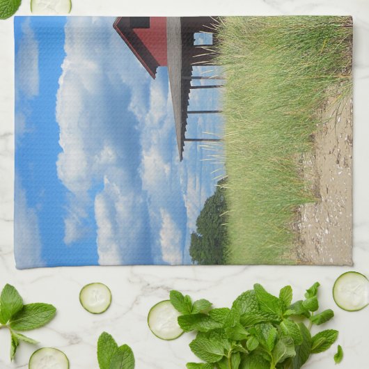 Badetuch von Seashore Geschirrtuch (Gefaltet)