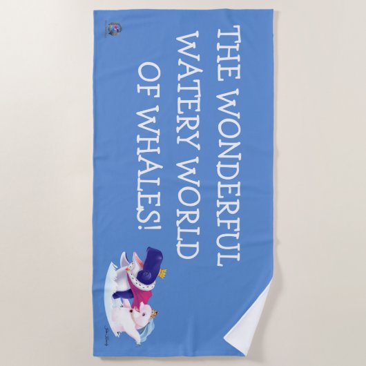 Badetuch Wunderschöne Wasserwelt (Vorderseite)