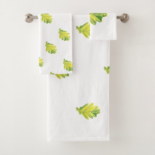 Badetücher aus Eichenblättern Badhandtuch Set (Insitu)