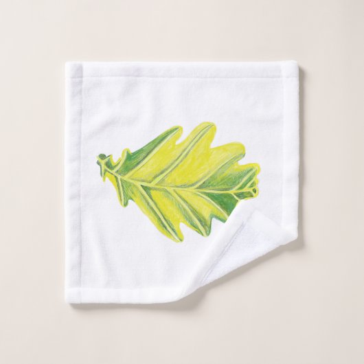 Badetücher aus Eichenblättern Badhandtuch Set (Waschlappen)