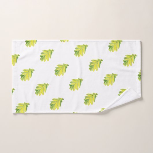 Badetücher aus Eichenblättern Badhandtuch Set (Handtuch)