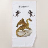 Badetücher Dinosaur Strandtuch (Vorderseite)