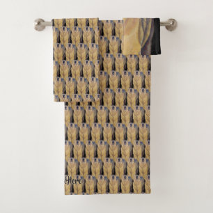 Badetücher für Bären Set Custom Polar Bear Handtüc