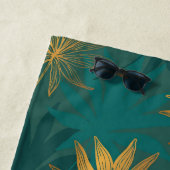 Badetücher für die ästhetische Blumendusche Strandtuch (Beispiel)